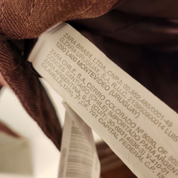 Vintage Zara Button Down Belted Jacket - size medium - Picture 10 of 14